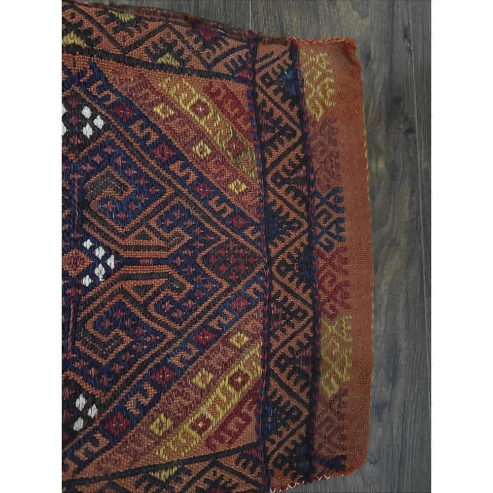 VTG Turkish Wool Handwoven Prayer Rug?? 30 X 14